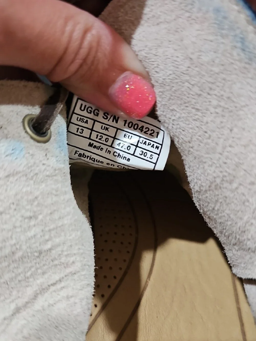 RARE & DISCONTINUED - UGG Westly Denim Chukka Boots